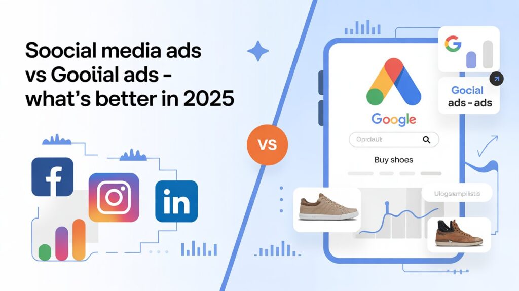 Social Media Ads vs Google Ads – What’s Better for Small Businesses in 2025?